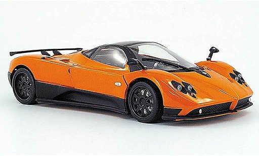 Pagani Zonda F 1/18 Mondo Motors orange miniature