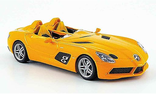 Mercedes SLR Stirling Moss 1/43 Minichamps McLaren (Z 199) orange 2009 miniature