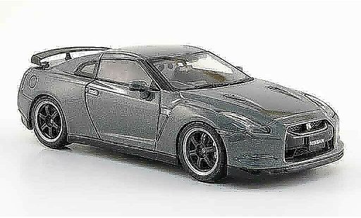 Nissan Skyline R35 1/43 Ebbro JGTC GT R Spec V grise 2009 miniature