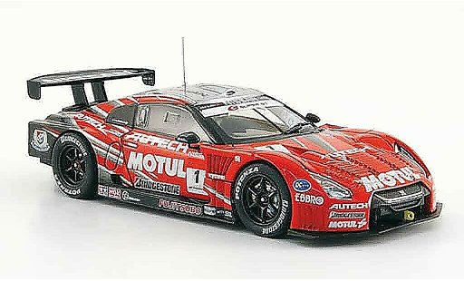Nissan Skyline R35 1/43 Ebbro JGTC GT R No.1 Motul Autech Super GT 500 2009 miniature