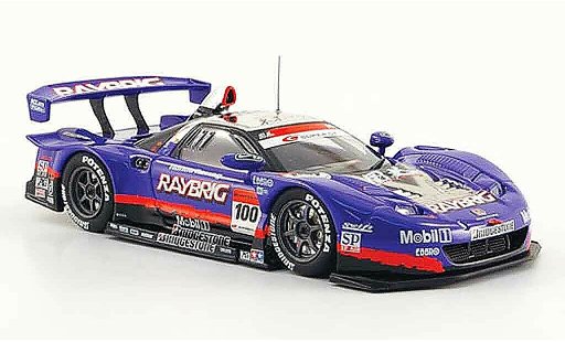 Honda NSX Super GT 1/43 Ebbro No.100 Raybrig 500 2009 miniature