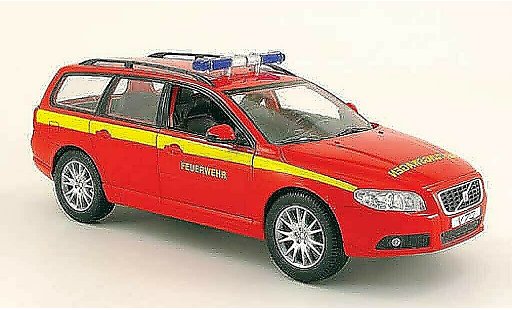 Volvo V70 Base 1/18 Powco pompier miniature