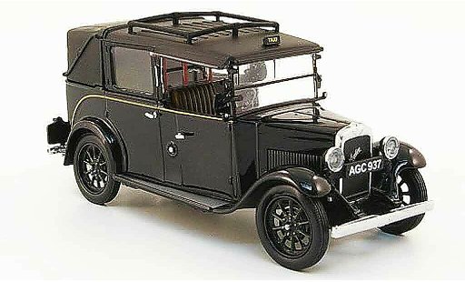Austin Low Loader taxi 1/43 Oxford noire miniature