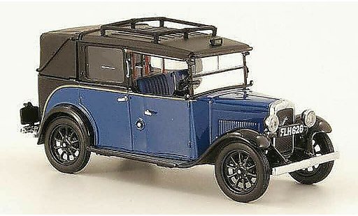 Austin Low Loader taxi 1/43 Oxford bleu/noire (GB) miniature