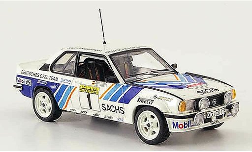 Opel Ascona B 400 1/43 Schuco no.1 sachs winter rallye 1981 miniature