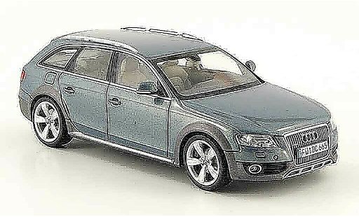 Audi A4 allroad 1/43 Schuco grisebleu 2009 miniature