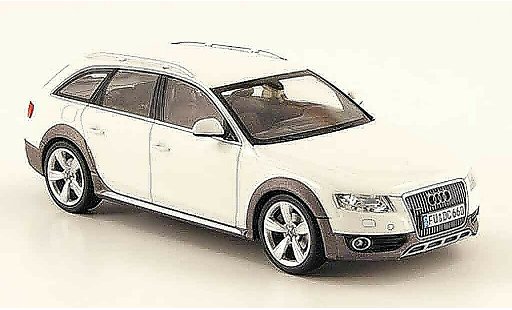Audi A4 allroad 1/43 Schuco blanche 2009 miniature