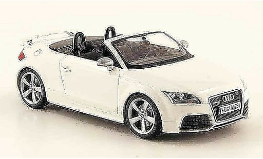 Audi TT rs roadster 1/43 Schuco blanche 2009 miniature