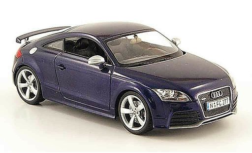 Audi TT rs 1/43 Schuco Coupe bleu 2009 miniature