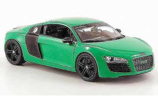 Audi R8 coupe 1/43 Schuco verte noire miniature