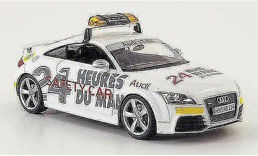 Audi TT rs 1/43 Schuco coupe Safety Car 24h Le Mans 2009 miniature
