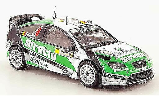 Ford Focus RS WRC 1/43 ixo 07 No.8 Structo Rally Allemagne 2008 miniature