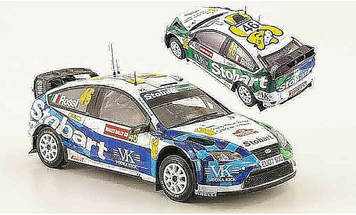 Ford Focus RS WRC 1/43 ixo 07 No.46 Rally Wales 2008 miniature