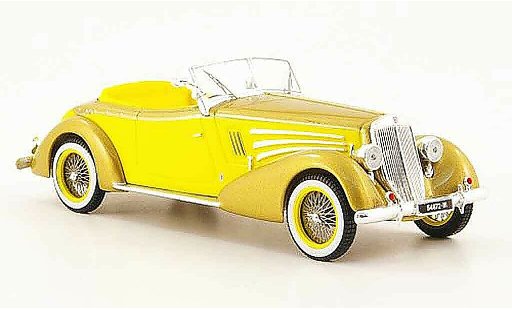 Lancia Astura Pininfarina 1/43 ixo or jaune 1934 miniature