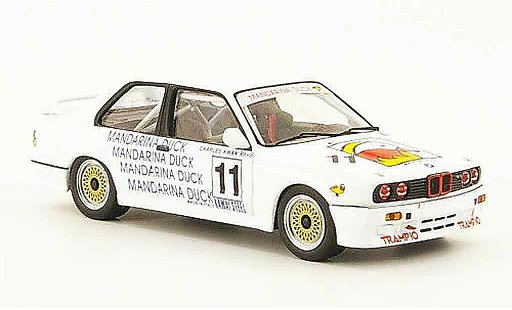 Bmw M3 course 1/43 ixo E30 No.11 Mandarina Duck Macau Guia Race 1989 miniature