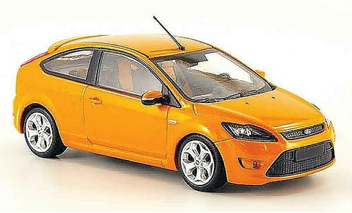 Ford Focus ST 1/43 Minichamps orange 2008 miniature