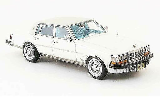Cadillac Seville Elegante 1/43 Neo 1978 MK I blanche grise miniature