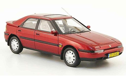 Mazda 323 F 1/43 Neo rouge 1992 miniature