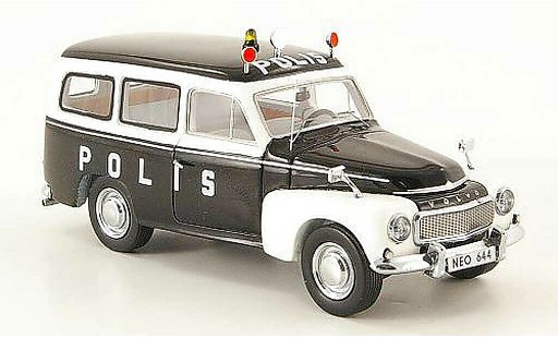 Volvo PV 445 Duett 1/43 Neo Polis police Su&Atilde;&uml;de 1956 miniature