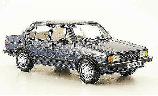 Volkswagen Jetta I 1/43 Neo bleu 4 portes 1980 miniature