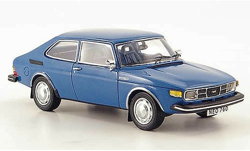 Saab 99 Combi Coupe 1/43 Neo bleu 1975 miniature