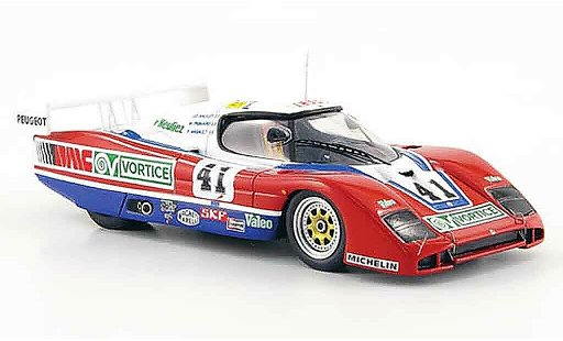 Peugeot WM 1986 1/43 Bizarre turbo no.41 24h le mans P85 miniature