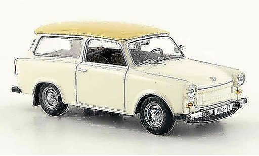 Trabant 601 Universal 1/43 IST Models blanche beige 1965 miniature