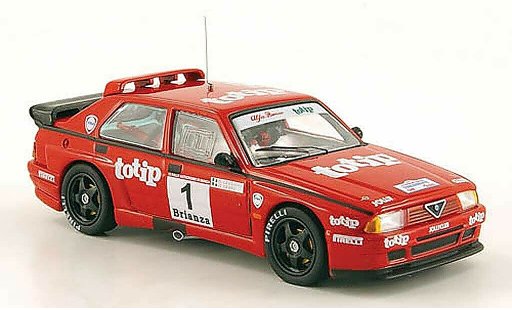 Alfa Romeo 75 turbo 1/43 M4 Evoluzione No.1 totip Monza 1990 D. Cerrato / G. Cerri miniature