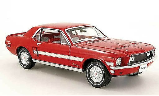 Ford Mustang California Special 1/18 Greenlight gt rouge miniature