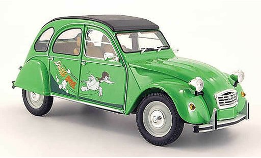 Citroen 2CV Berline 1/18 Minichamps sausss ente verte 1987 miniature