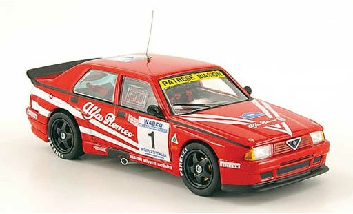 Alfa Romeo 75 turbo 1/43 M4 Evoluzione No.1 Giro d Italia 1988 Patrese / Biasion / Saviero miniature