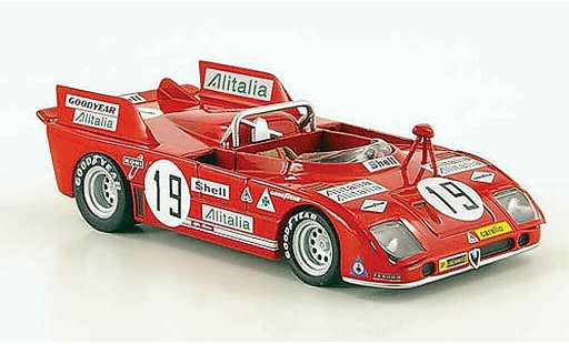 Alfa Romeo 33.3 tt3 1/43 M4 1972 TT No.19 24h Le Mans miniature