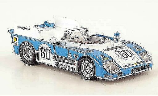 Alfa Romeo 33.3 tt3 1/43 M4 1973 TT No.60 24h Le Mans Facetti / Zeccoli miniature