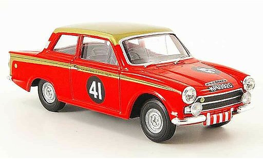Lotus Cortina MkI 1/43 Vanguards no.41 alan mann racing etcc 1965 miniature