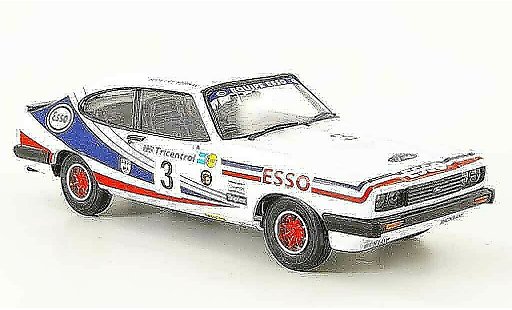 Ford Capri 3.0S 1/43 Vanguards MKIII No.3 Esso BSCC 1982 miniature