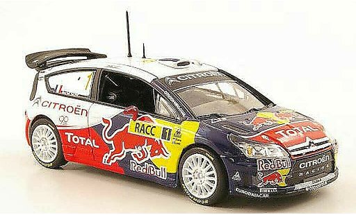 Citroen C4 WRC 2009 1/43 Norev No.1 Total Rally Spanien miniature