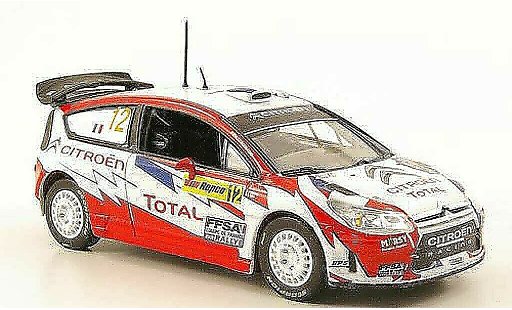 Citroen C4 WRC 2009 1/43 Norev No.12 Total Rally Australien miniature