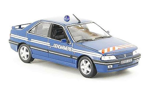 Peugeot 405 Turbo 16 1/43 Norev gendarmerie 1995 miniature