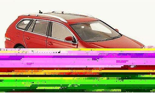 Volkswagen Golf Variant 1/43 Provence Moulage rouge 2009 miniature