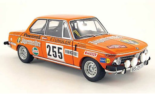 Bmw 2002 tii 1/18 Autoart no.255 jagermeister rallye monte carlo 1973 miniature