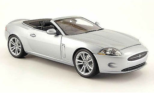 Jaguar XK Cabriolet 1/18 Minichamps (rhd) grise 2006 miniature