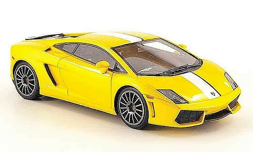 Lamborghini Gallardo LP550-2 1/43 Look Smart valentino balboni jaune blanche miniature