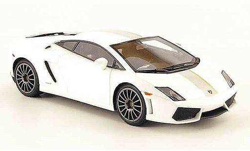 Lamborghini Gallardo LP550-2 1/43 Look Smart valentino balboni blanche grise miniature