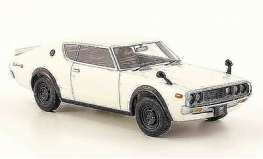 Nissan Skyline 2000 1/43 Ebbro GT R (KPGC110) blanche 1973 miniature