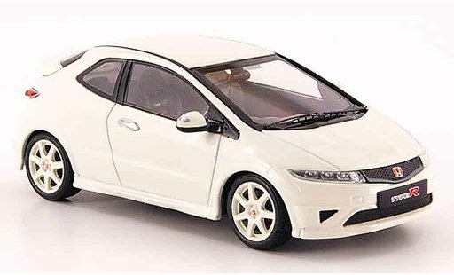 Honda Civic Type R 1/43 Ebbro blanche miniature