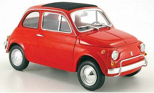 Fiat 500 L 1/18 Minichamps rouge mcw 1968 miniature