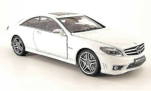 Mercedes Classe CL AMG 1/18 Autoart 63 (c216) blanche miniature