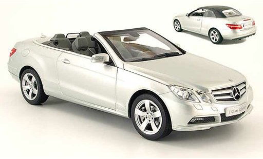 Mercedes Classe E Cabriolet 1/18 Norev (a207) grise 2010 miniature