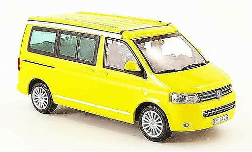 Volkswagen Combi Base 1/43 Minichamps t5 california jaune 2009 miniature