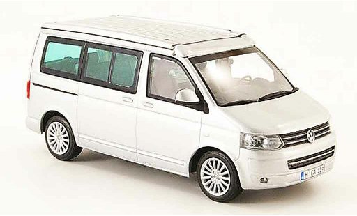 Volkswagen Combi Base 1/43 Minichamps t5 california grise metallisee 2009 miniature